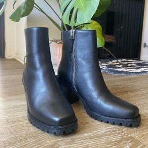 Reformation Florence Black Boot Size 6.5